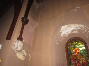 Water Damage in Church